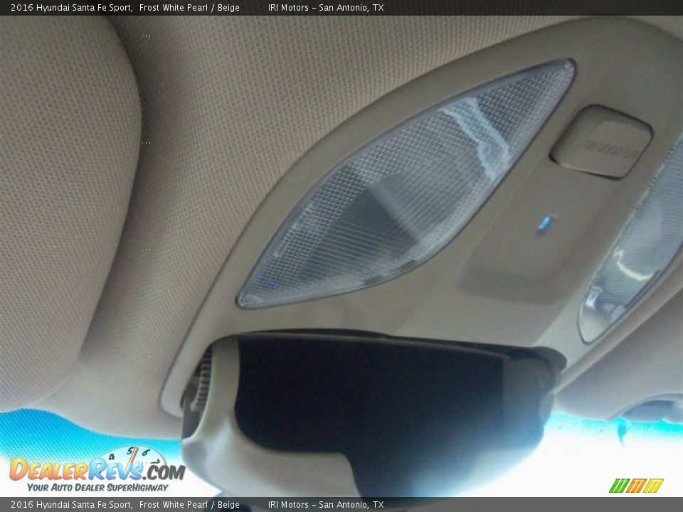 2016 Hyundai Santa Fe Sport Frost White Pearl / Beige Photo #2