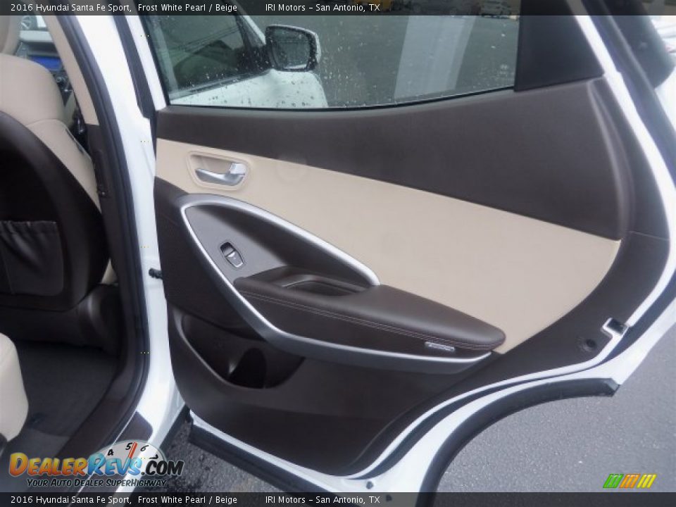2016 Hyundai Santa Fe Sport Frost White Pearl / Beige Photo #15