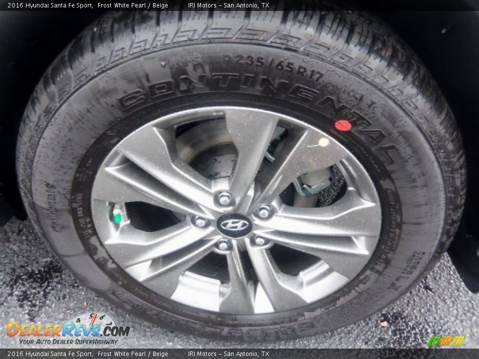 2016 Hyundai Santa Fe Sport Frost White Pearl / Beige Photo #19
