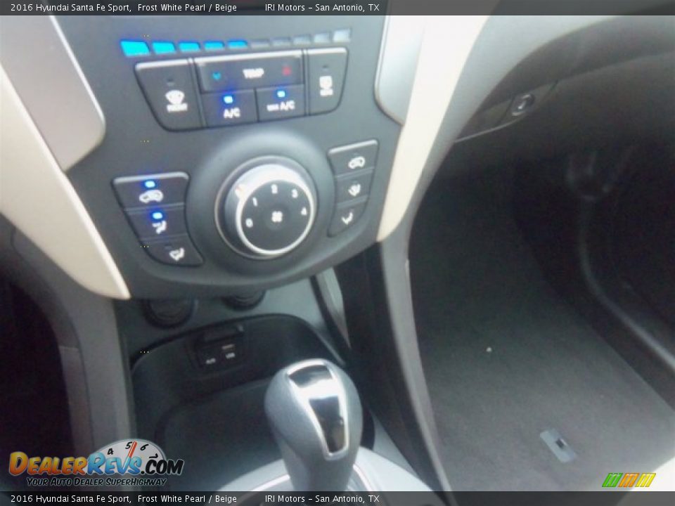 2016 Hyundai Santa Fe Sport Frost White Pearl / Beige Photo #23