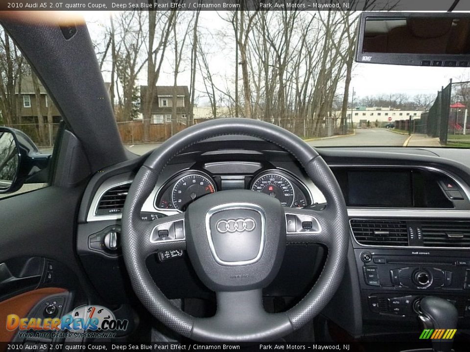 2010 Audi A5 2.0T quattro Coupe Steering Wheel Photo #21