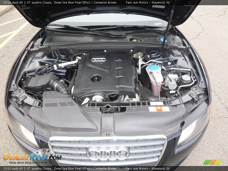 2010 Audi A5 2.0T quattro Coupe 2.0 Liter FSI Turbocharged DOHC 16-Valve VVT 4 Cylinder Engine Photo #27