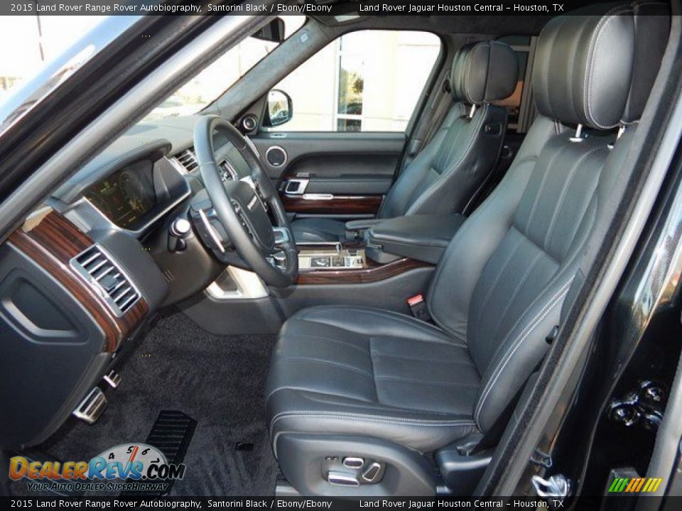 2015 Land Rover Range Rover Autobiography Santorini Black / Ebony/Ebony Photo #3