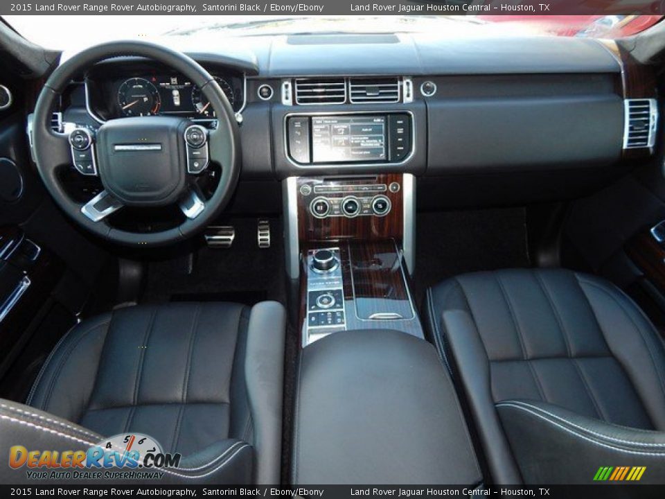 2015 Land Rover Range Rover Autobiography Santorini Black / Ebony/Ebony Photo #4