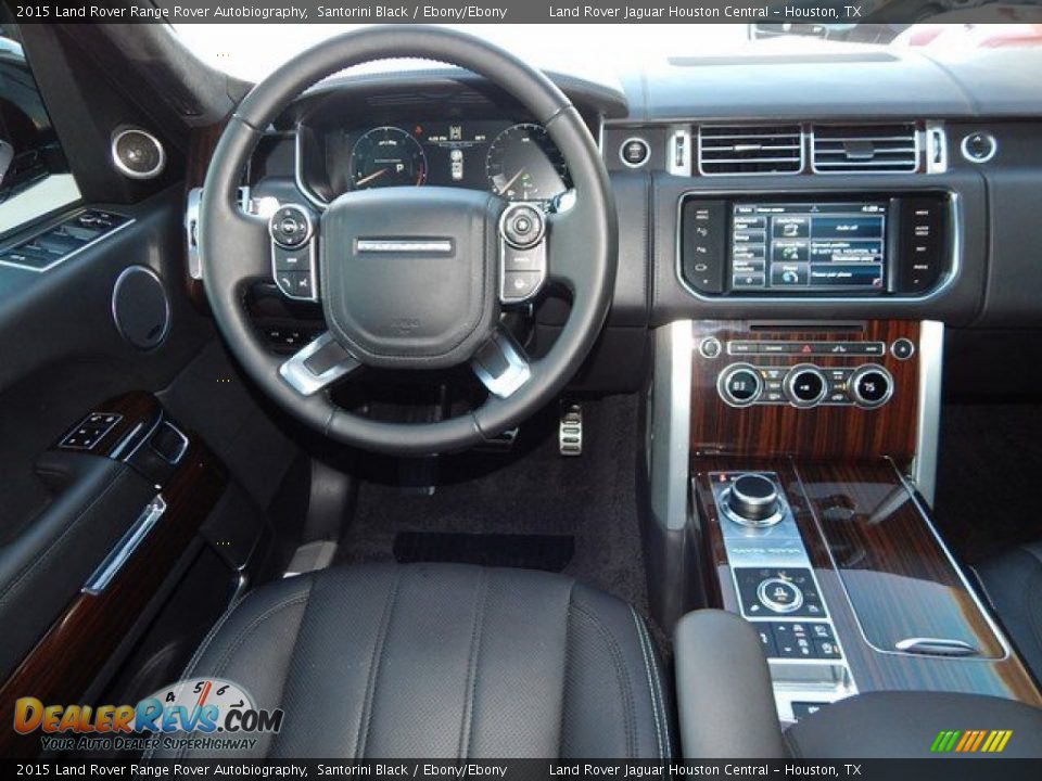 2015 Land Rover Range Rover Autobiography Santorini Black / Ebony/Ebony Photo #14
