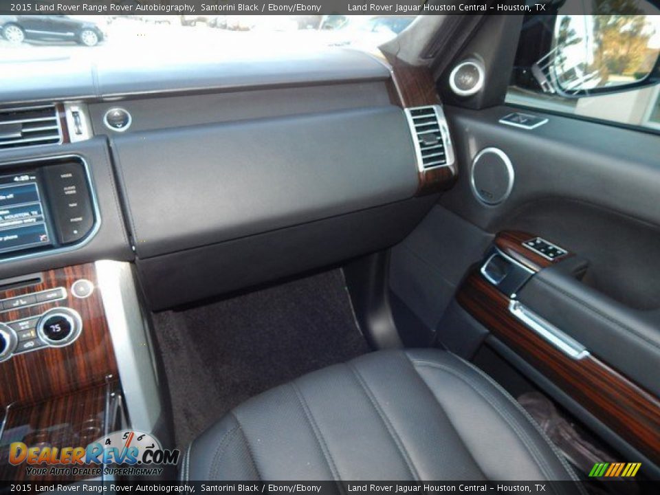 2015 Land Rover Range Rover Autobiography Santorini Black / Ebony/Ebony Photo #15