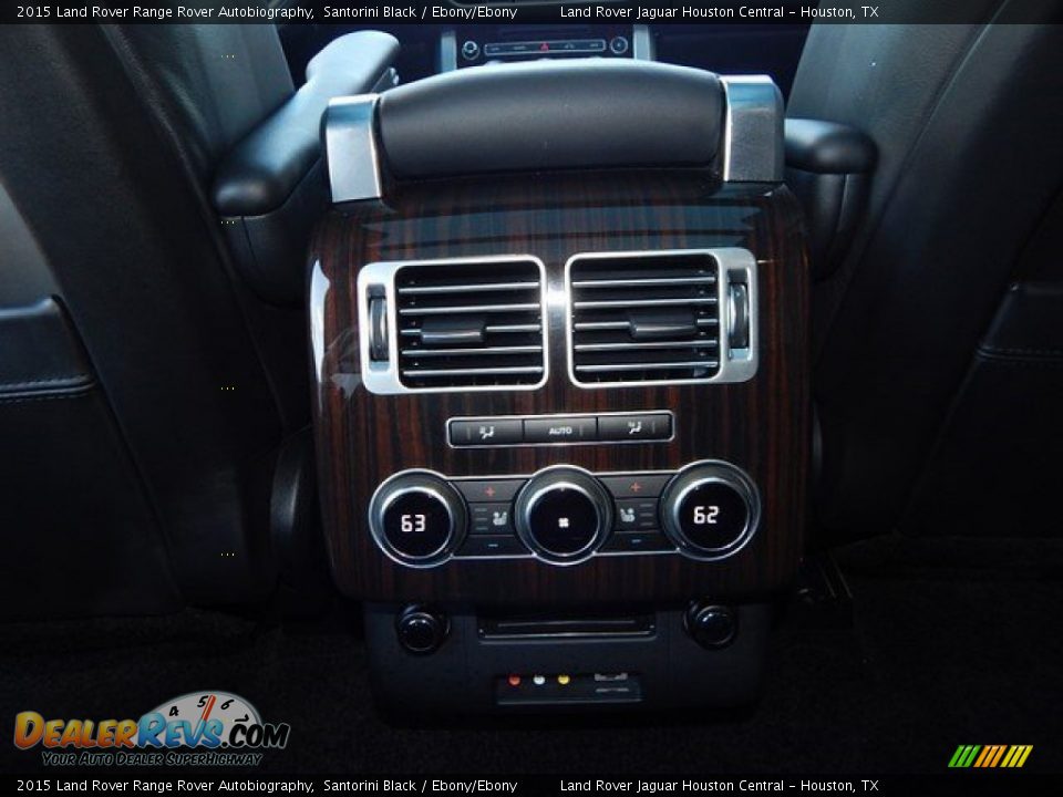 2015 Land Rover Range Rover Autobiography Santorini Black / Ebony/Ebony Photo #16