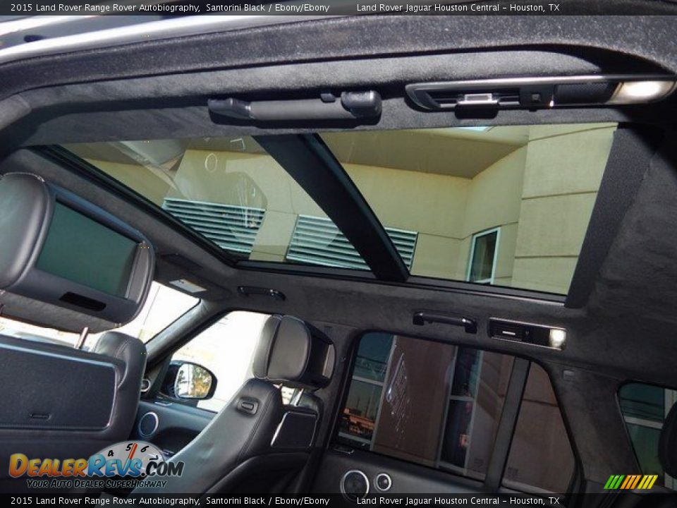 2015 Land Rover Range Rover Autobiography Santorini Black / Ebony/Ebony Photo #18
