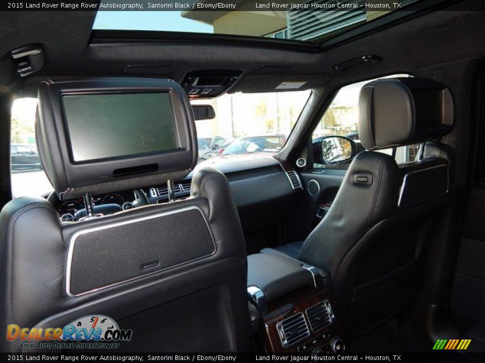 2015 Land Rover Range Rover Autobiography Santorini Black / Ebony/Ebony Photo #19