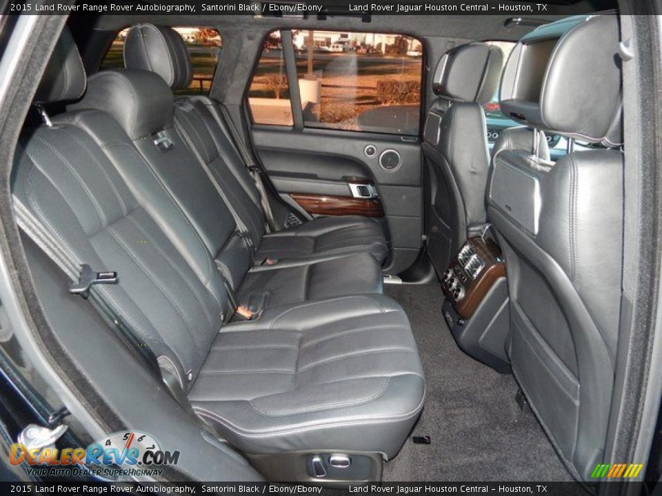 2015 Land Rover Range Rover Autobiography Santorini Black / Ebony/Ebony Photo #20