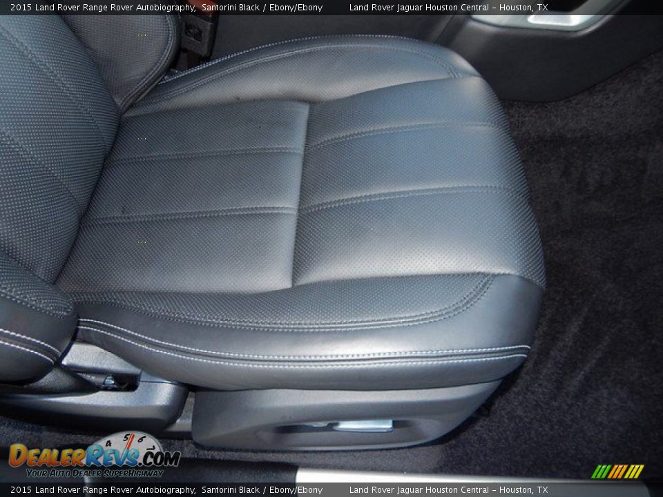 2015 Land Rover Range Rover Autobiography Santorini Black / Ebony/Ebony Photo #22
