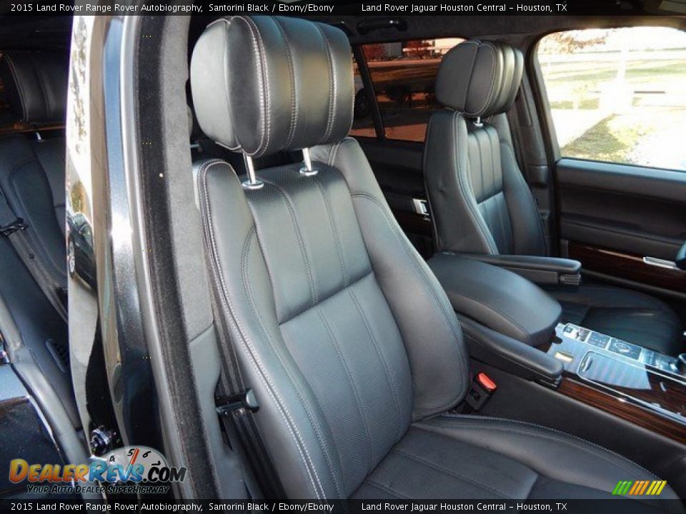 2015 Land Rover Range Rover Autobiography Santorini Black / Ebony/Ebony Photo #23