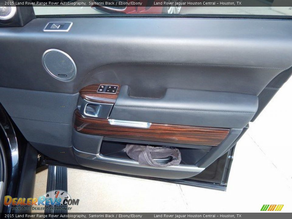 2015 Land Rover Range Rover Autobiography Santorini Black / Ebony/Ebony Photo #24