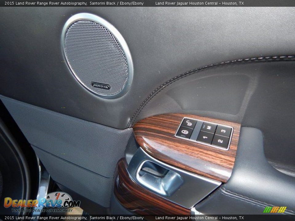 2015 Land Rover Range Rover Autobiography Santorini Black / Ebony/Ebony Photo #25