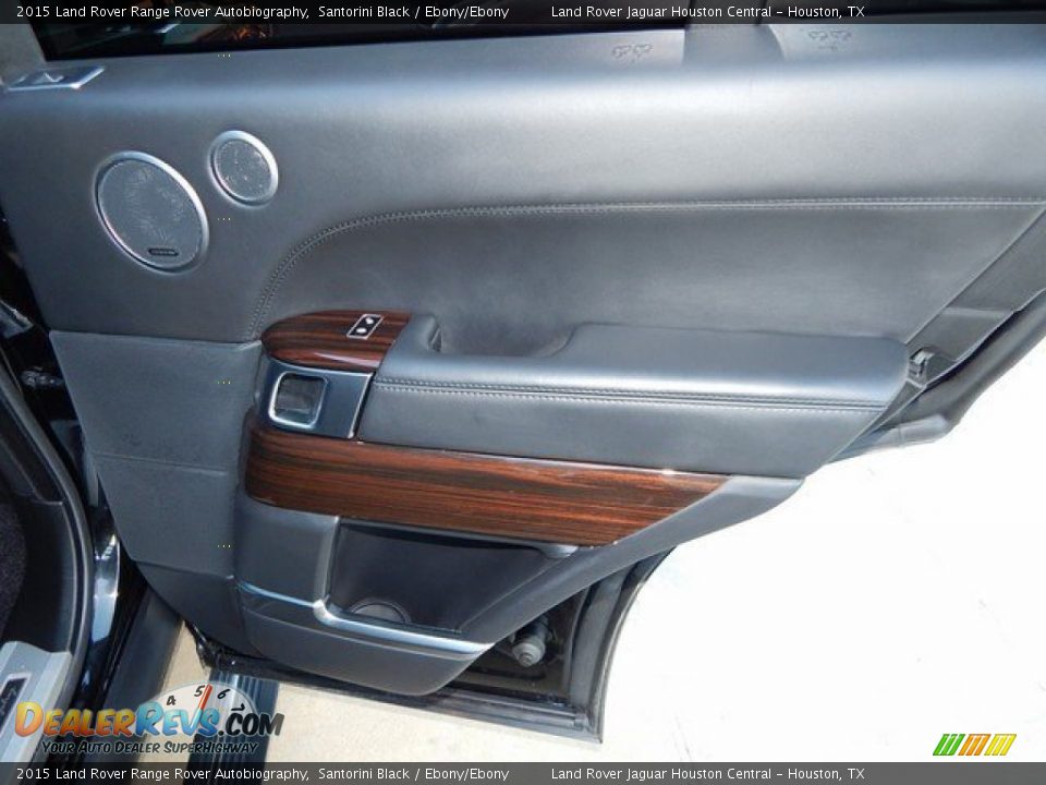 2015 Land Rover Range Rover Autobiography Santorini Black / Ebony/Ebony Photo #28