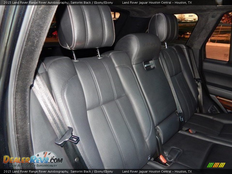 2015 Land Rover Range Rover Autobiography Santorini Black / Ebony/Ebony Photo #30