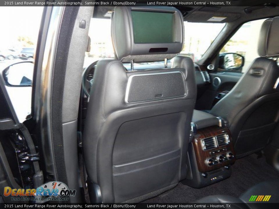 2015 Land Rover Range Rover Autobiography Santorini Black / Ebony/Ebony Photo #31