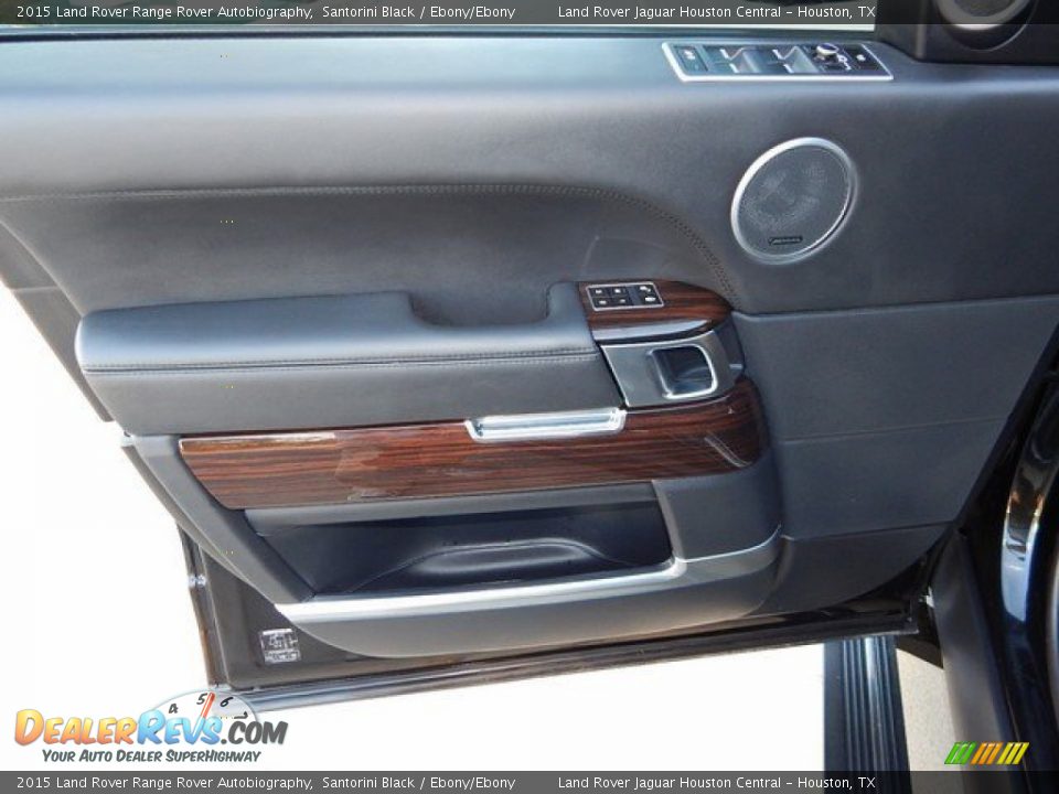 2015 Land Rover Range Rover Autobiography Santorini Black / Ebony/Ebony Photo #34