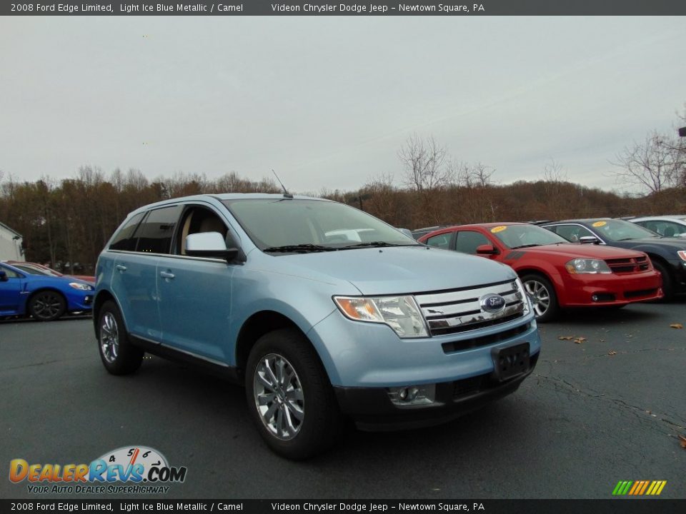 Front 3/4 View of 2008 Ford Edge Limited Photo #9
