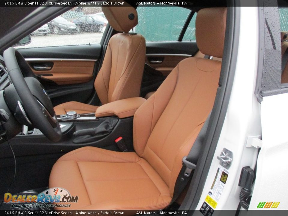 Front Seat of 2016 BMW 3 Series 328i xDrive Sedan Photo #13