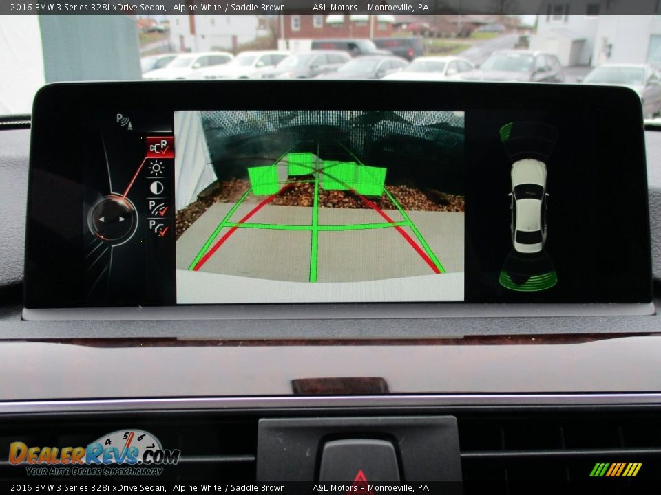 2016 BMW 3 Series 328i xDrive Sedan Alpine White / Saddle Brown Photo #18