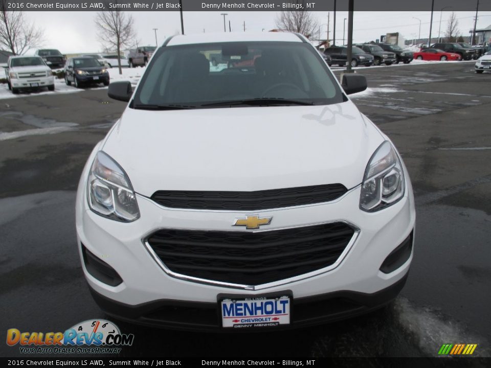 2016 Chevrolet Equinox LS AWD Summit White / Jet Black Photo #8