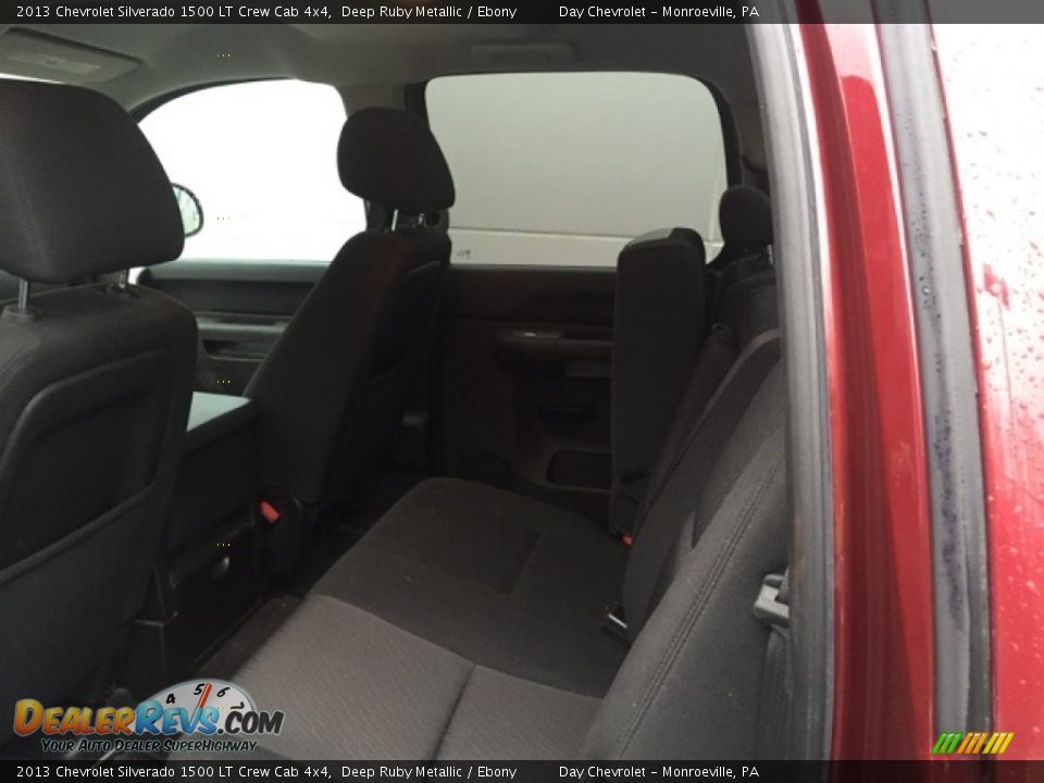 2013 Chevrolet Silverado 1500 LT Crew Cab 4x4 Deep Ruby Metallic / Ebony Photo #8