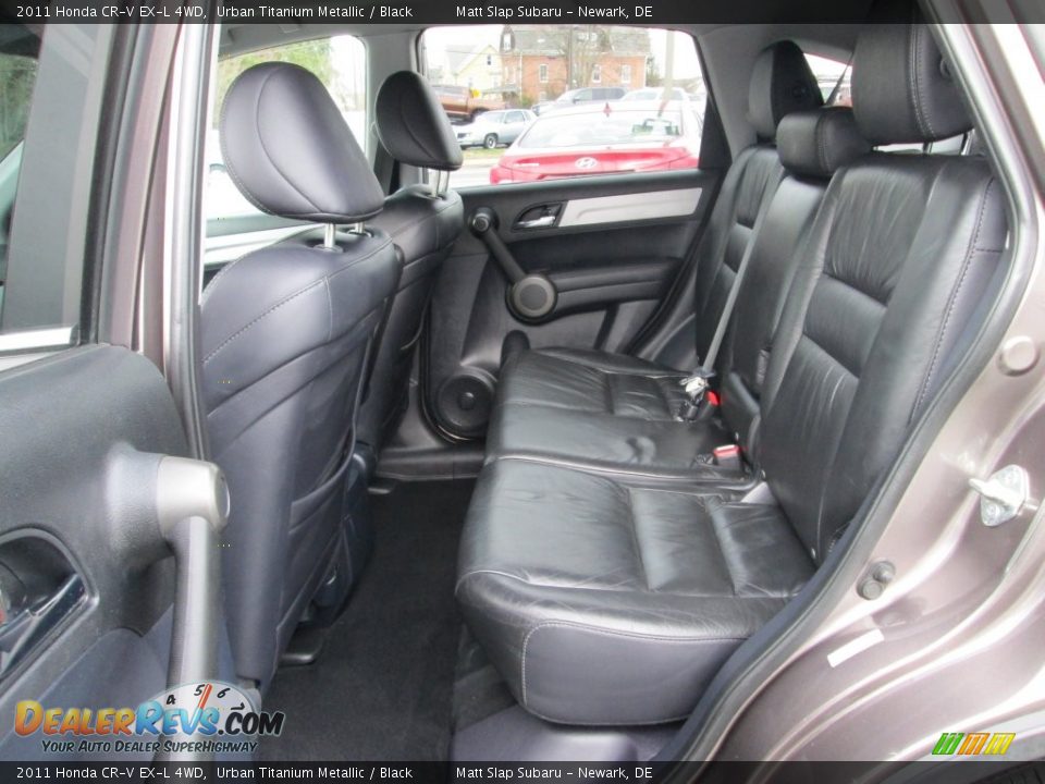 2011 Honda CR-V EX-L 4WD Urban Titanium Metallic / Black Photo #21