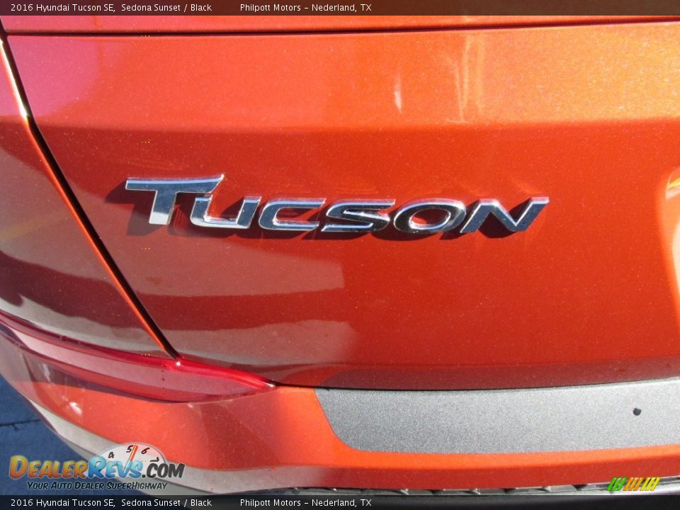 2016 Hyundai Tucson SE Sedona Sunset / Black Photo #13
