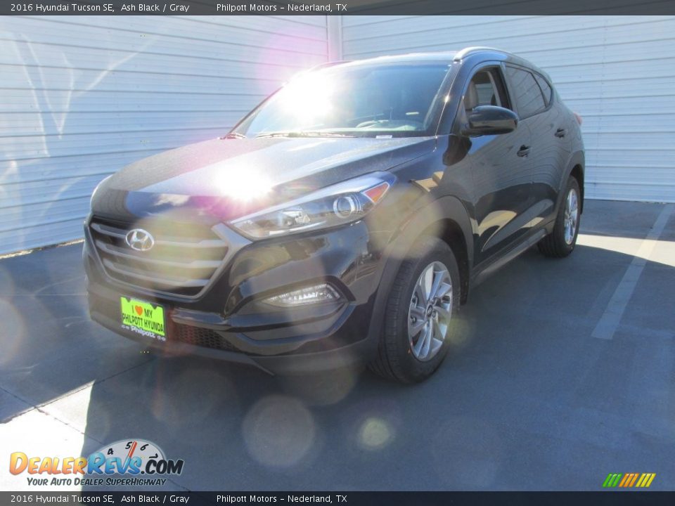 2016 Hyundai Tucson SE Ash Black / Gray Photo #7