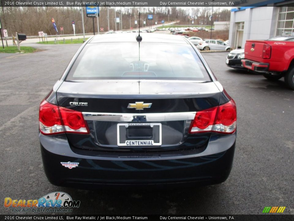 2016 Chevrolet Cruze Limited LS Blue Ray Metallic / Jet Black/Medium Titanium Photo #3