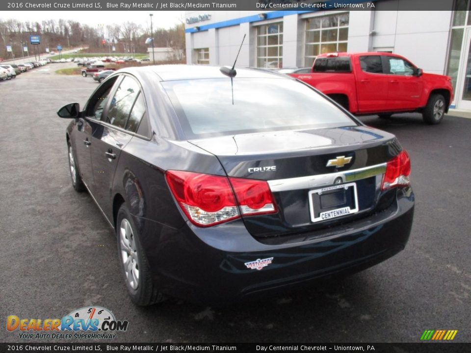 2016 Chevrolet Cruze Limited LS Blue Ray Metallic / Jet Black/Medium Titanium Photo #4