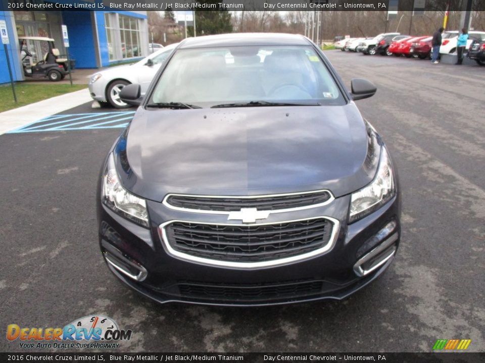 2016 Chevrolet Cruze Limited LS Blue Ray Metallic / Jet Black/Medium Titanium Photo #9