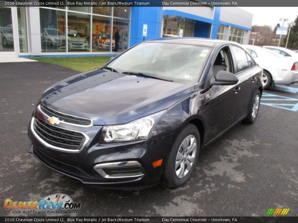 2016 Chevrolet Cruze Limited LS Blue Ray Metallic / Jet Black/Medium Titanium Photo #10