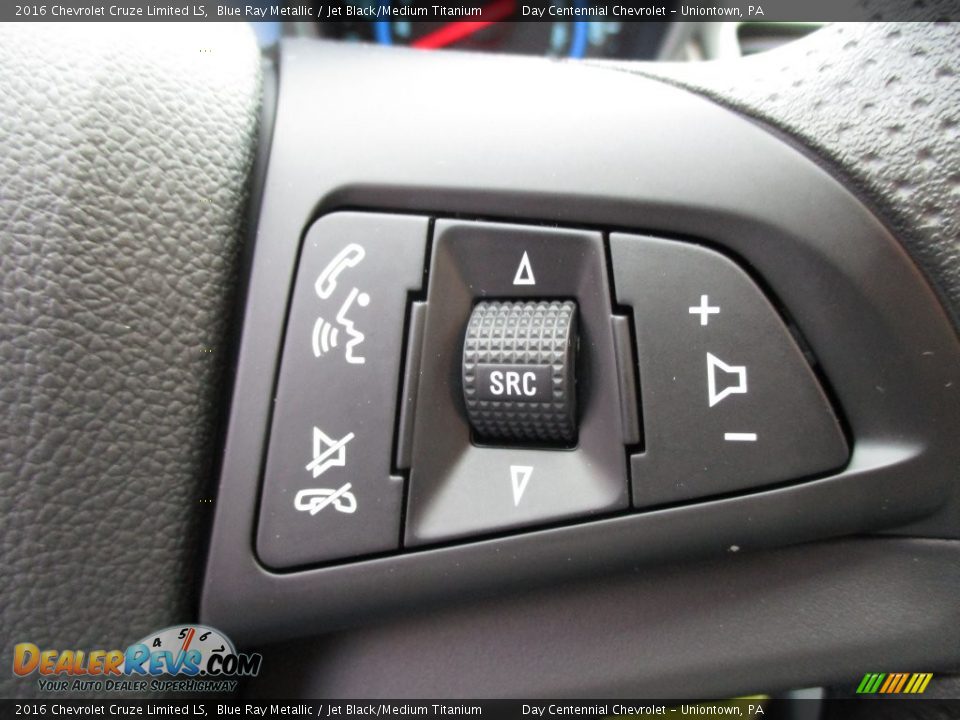 2016 Chevrolet Cruze Limited LS Blue Ray Metallic / Jet Black/Medium Titanium Photo #12