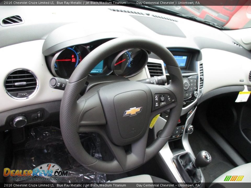 2016 Chevrolet Cruze Limited LS Blue Ray Metallic / Jet Black/Medium Titanium Photo #15
