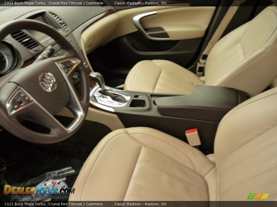 2013 Buick Regal Turbo Crystal Red Tintcoat / Cashmere Photo #4