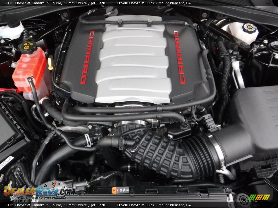 2016 Chevrolet Camaro SS Coupe 6.2 Liter DI OHV 16-Valve VVT V8 Engine Photo #12