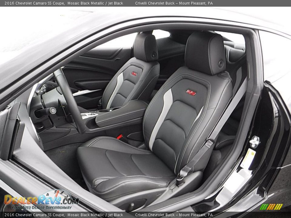 Front Seat of 2016 Chevrolet Camaro SS Coupe Photo #14