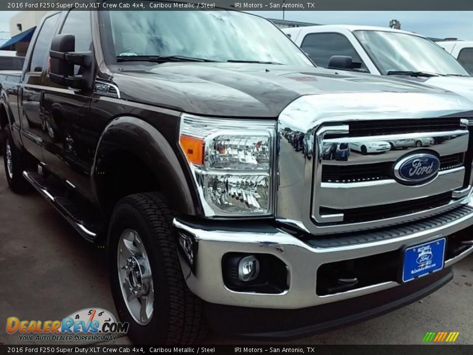 2016 Ford F250 Super Duty XLT Crew Cab 4x4 Caribou Metallic / Steel Photo #1