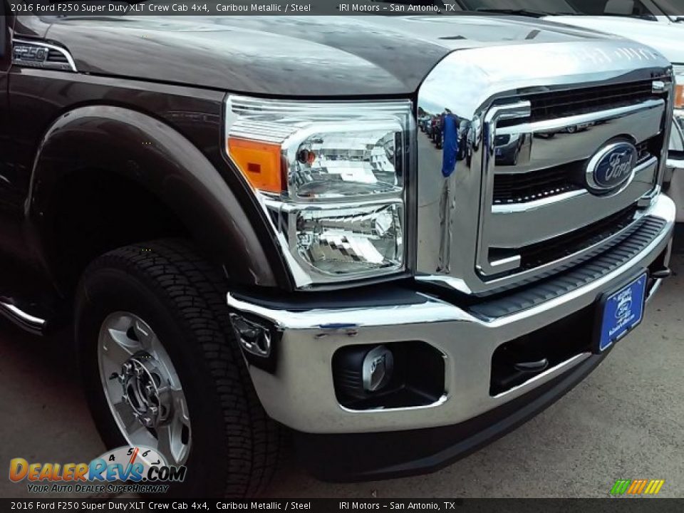 2016 Ford F250 Super Duty XLT Crew Cab 4x4 Caribou Metallic / Steel Photo #3
