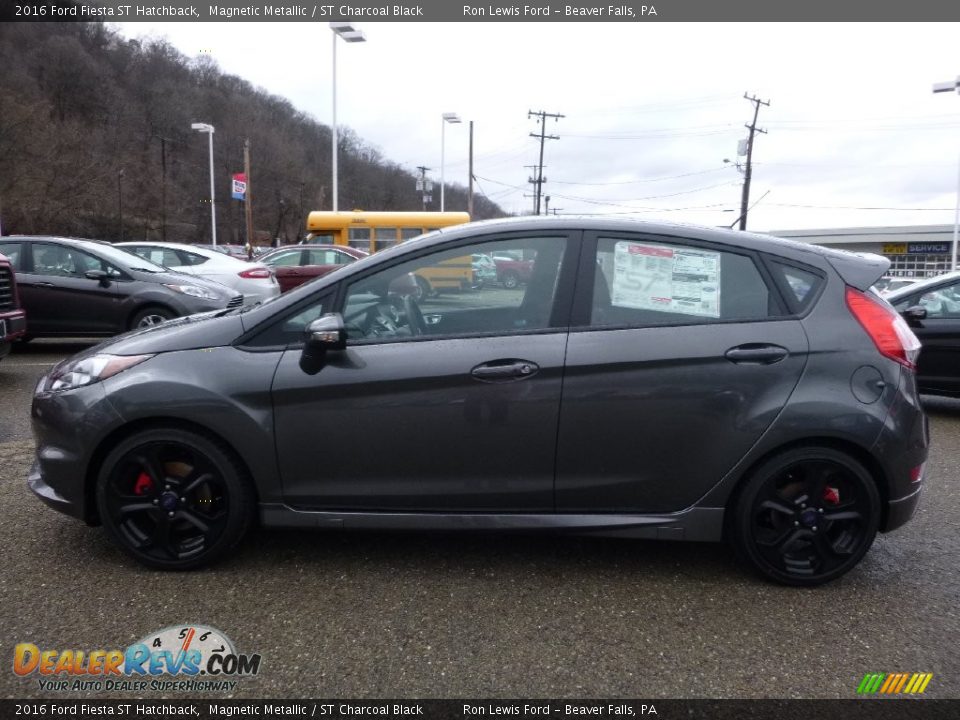 Magnetic Metallic 2016 Ford Fiesta ST Hatchback Photo #5