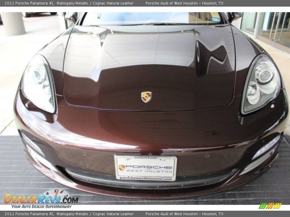 2011 Porsche Panamera 4S Mahogany Metallic / Cognac Natural Leather Photo #2