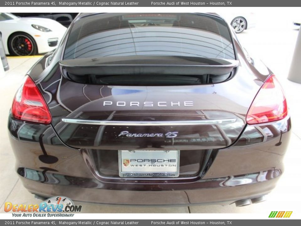2011 Porsche Panamera 4S Mahogany Metallic / Cognac Natural Leather Photo #9