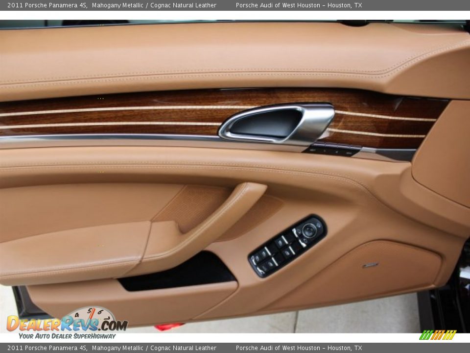 2011 Porsche Panamera 4S Mahogany Metallic / Cognac Natural Leather Photo #14