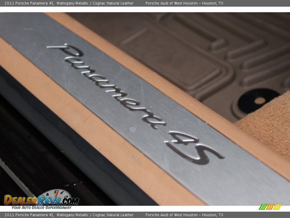 2011 Porsche Panamera 4S Mahogany Metallic / Cognac Natural Leather Photo #17