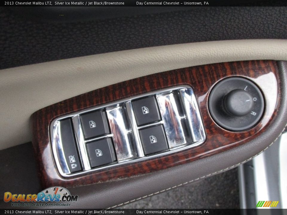 2013 Chevrolet Malibu LTZ Silver Ice Metallic / Jet Black/Brownstone Photo #20