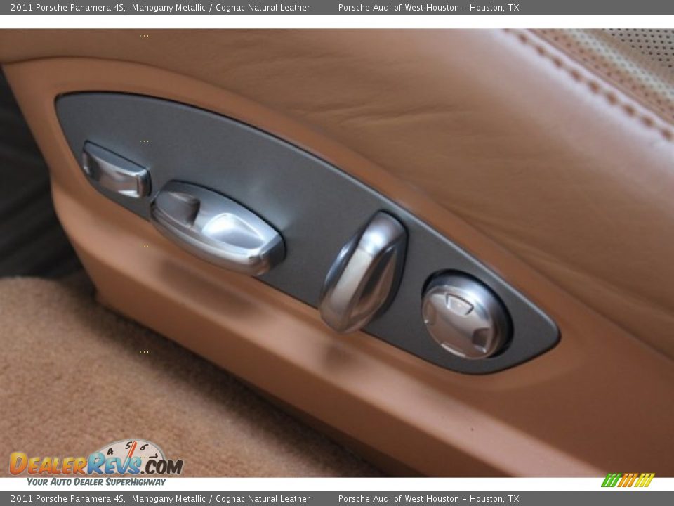 2011 Porsche Panamera 4S Mahogany Metallic / Cognac Natural Leather Photo #18
