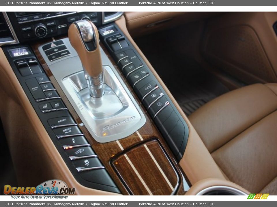 2011 Porsche Panamera 4S Mahogany Metallic / Cognac Natural Leather Photo #22
