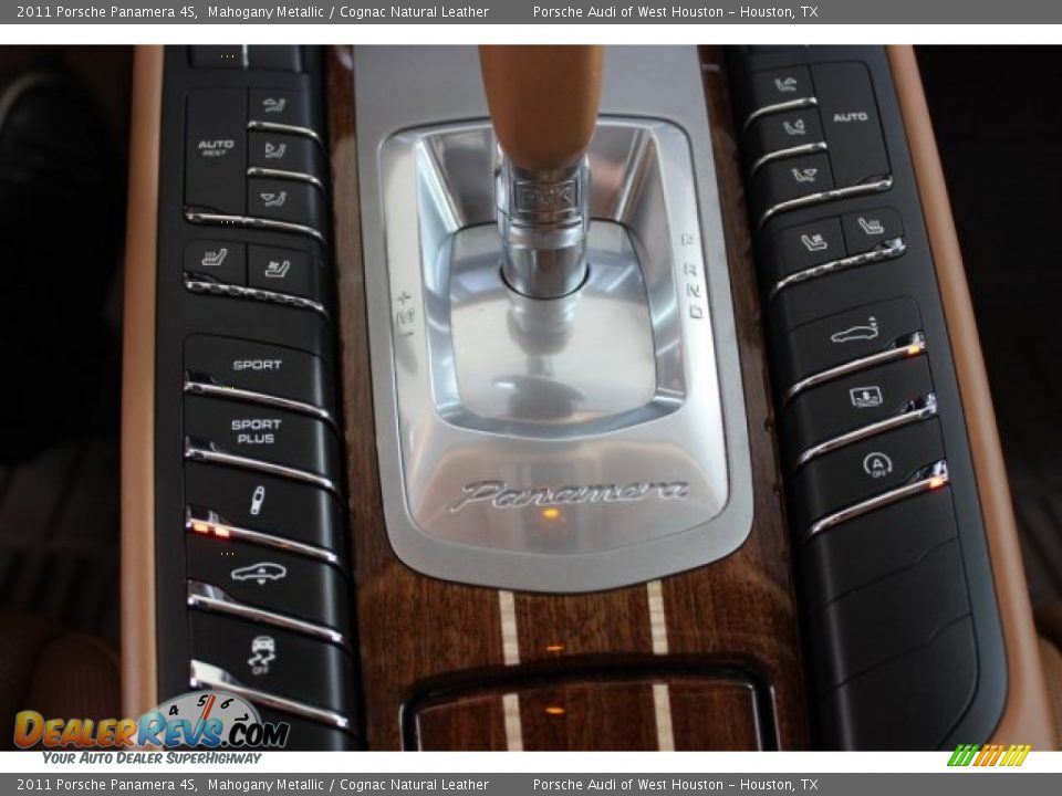 2011 Porsche Panamera 4S Mahogany Metallic / Cognac Natural Leather Photo #25